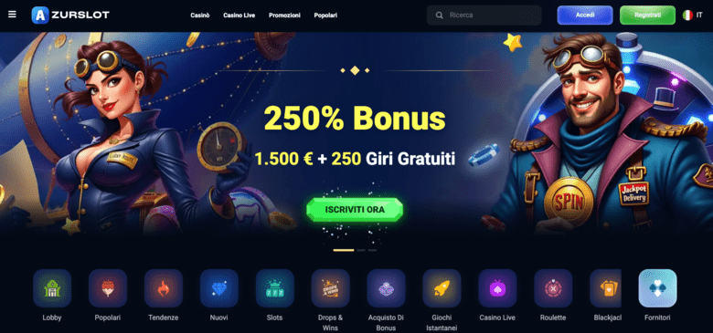 Azurslot Nuovo Casino non AAMS